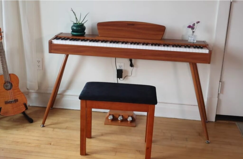Donner 電子ピアノ - ダイニングテーブル